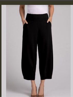 Cut Loose Lantern Pant Women’s M Black Baggy Barrel Leg lagenlook Oversized